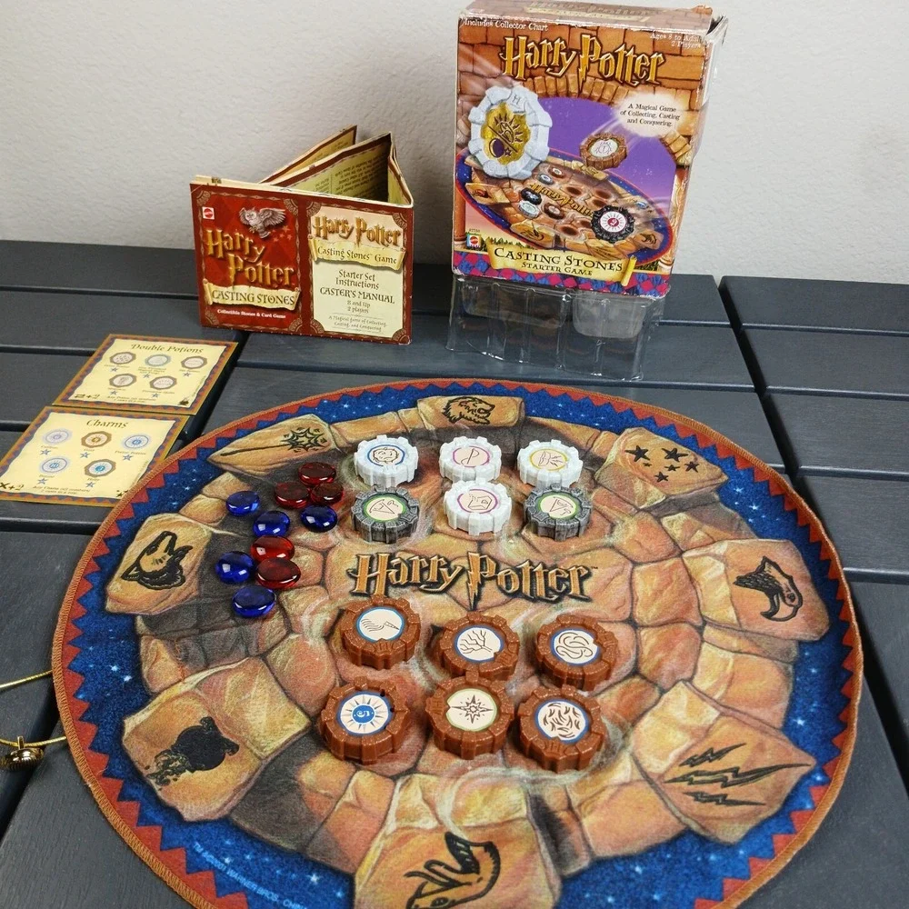 Vintage Harry Potter Casting Stones Starter Game Mattel‎ Collectibles Vtg ZB
